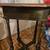 Antique Octagonal Wooden Table with Drop Front Drawer Drawer 6 thumbnail