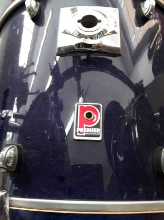 Premier Drum Kit with Gibralter Stand and cymbals 1