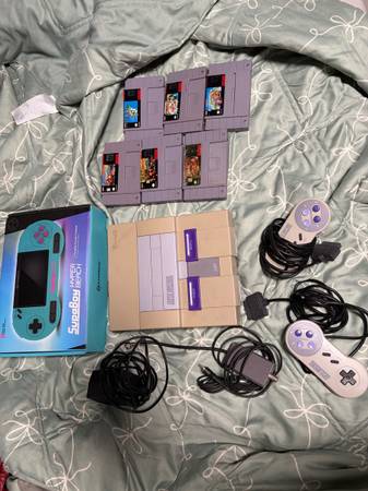 Super Nintendo bundle 1