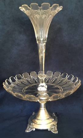 Netherlands Sterling Silver Epergne by Fa. J.M. van Kempen & Zoon 1