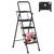 New HBTower Step Ladder, Folding Step Stool with Wide Anti-Slip Pedal, Sturdy St 1 thumbnail