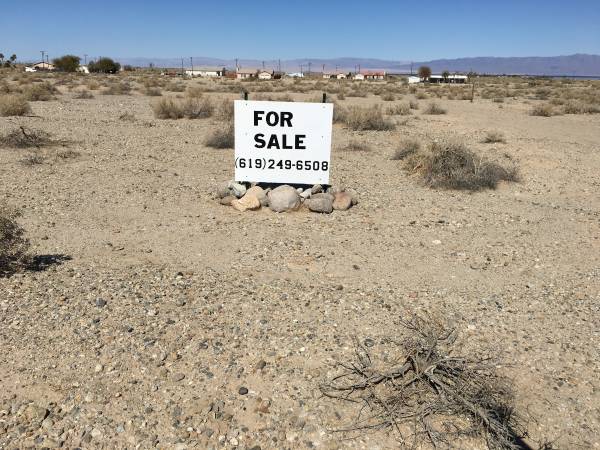 $15000 SALTON SEA LOT FOR SALE 1