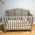 Pottery Barn Baby Crib With Mattress Gray Color 2 thumbnail