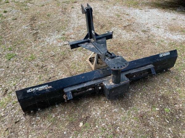 Grader Blade, 7’ with Angle, Tilt and Offset, made in USA by ABI 1