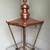 Beautiful Large Copper Victorian Antique Streetlamp or Street Lantern 8 thumbnail