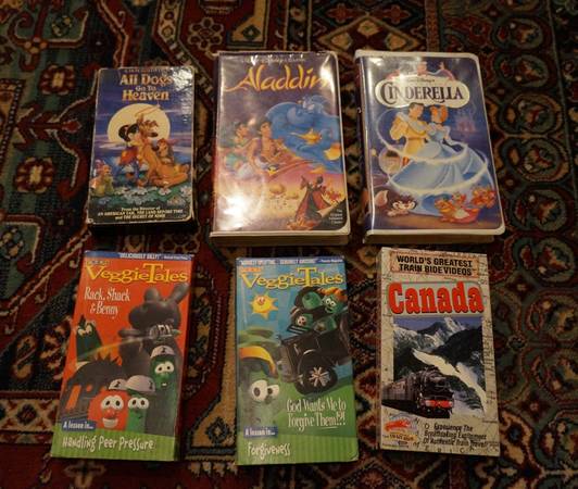 VHS Tapes for kids 1
