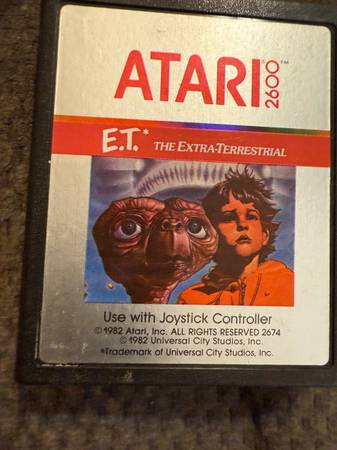 Et game for atari 2600 1