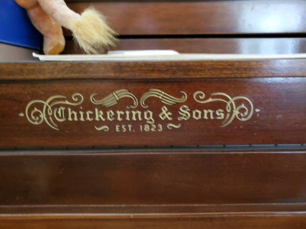 Chickering & Sons Upright Piano 1