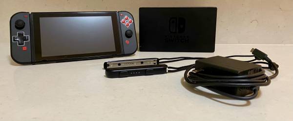 Nintendo Switch with NES theme 1