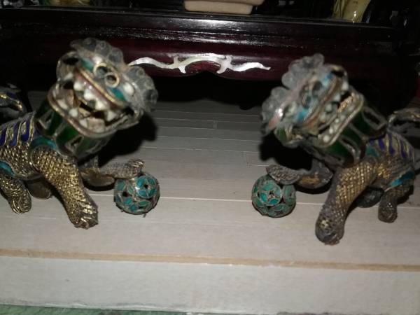 Rare Miniature model  Antique  Imperial Palace throne room lighted 1