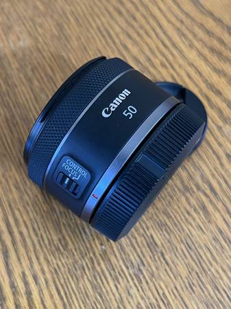 CANON RF 50mm f/1.8 STM Lens - Excellent Condition - $150 (Los Angeles)63470986838019123