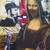 Mona Lisa Vandalized Gioconda Print Artwork Signed 2 thumbnail