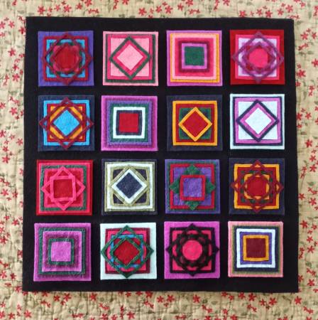 Mini Felt Quilt Crafts 1