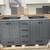 Bathroom vanity cabinet 60” solid mango Quartz top with sinks and back 1 thumbnail