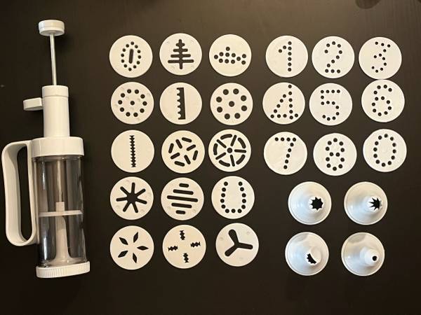 Cookie Press Set - 29 Pieces 1