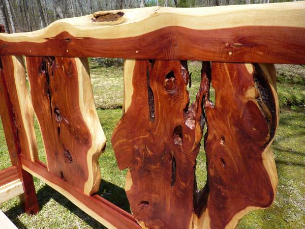 cedar king size bed - $2,350 (cullman)63470919554947123