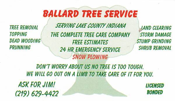 BALLARD TREE SERVICE 1