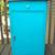 1950 's Retro Turquoise Standing Cabinet 2 thumbnail