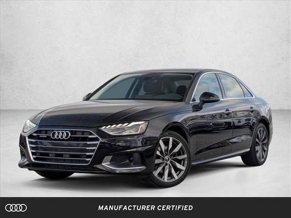 2023 Audi A4 Sedan Premium AWD All Wheel Drive Certified Electric AUTONATION 1