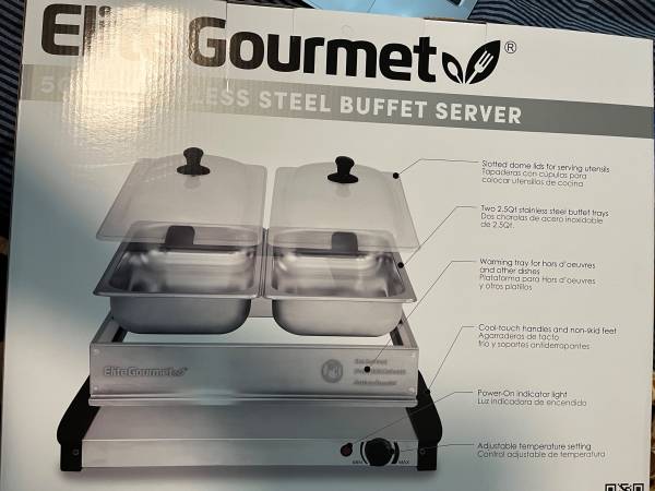 New Stainless Steel Buffet Server 1