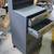 Durham Mfg. Mobile Cabinet Desk, 2 Lockable Drawers, 23"W x 20"D, Gray 2 thumbnail