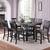 dining set color black and grey 1 thumbnail