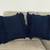 Lush Decor Modern Tassel Decorative Throw Pillow Navy Feather Fill 1 thumbnail