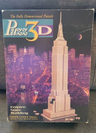 3D Puzzle Empire State Building 1