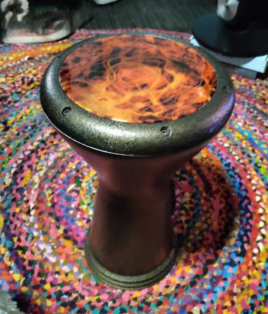Sombaty Darbuka Drum Gawharet El Fan Metal Doumbek 1