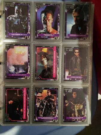 Terminator 2: Judgment Day collector card lot 1