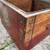 Vintage Wooden Oriental Tea Chest w/Painted Decoration 17 thumbnail