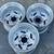 Three Weld Racing 16.5x12 inch aluminum wheels 6 on 5.5 $200 each 1 thumbnail