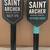 PAIR OF SAINT ARCHER BEER TAP HANDLES   "MEXICAN LAGER" & "HAZY IPA" 9 7 thumbnail