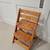 Solid wood adjustable high chair 2 thumbnail