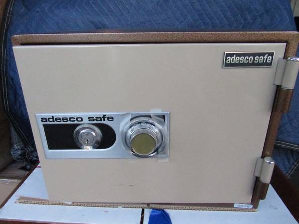 Adesco Fireproof Safe - 16.5" w x 14.5" d x 13" h 1