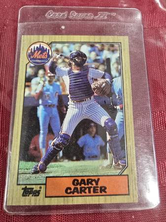 1987 Topps Gary Carter Number# 20 1