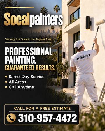 😊Same day service Painters*Paint*Painting popcorn removal 🌞 1