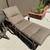 Pair of lawn chair loungers Hampton bay 1 thumbnail