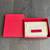 Valentino Garavani Rockstud pouch with keyring in quilted red leather 5 thumbnail