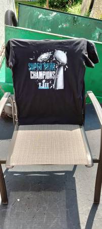 Philadelphia Eagles Super Bowl Lll Champions Vince Lombardi Trophy T-shirt 1