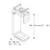 Humanscale CPU600 Under Desk Mount PC Computer Case Bracket Holder 6 thumbnail