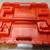 TOOL CARRY CASE (ONLY) MILWAUKEE RECIPROCATING SAWZALL 6538-21, RED PL 2 thumbnail