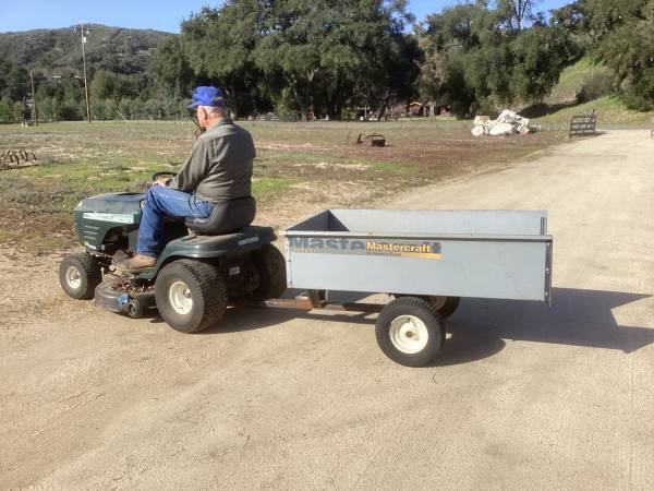 *** Yard Utility Dump Trailer *** 1