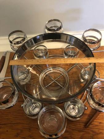 Vintage punch Bowls Sets 1