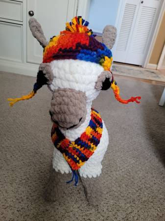 Llama - Handmade Crocheted - $40 (Columbia)63471026463363122