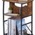 NEW 3 Tier Narrow Side Table with Charging Station 1 thumbnail