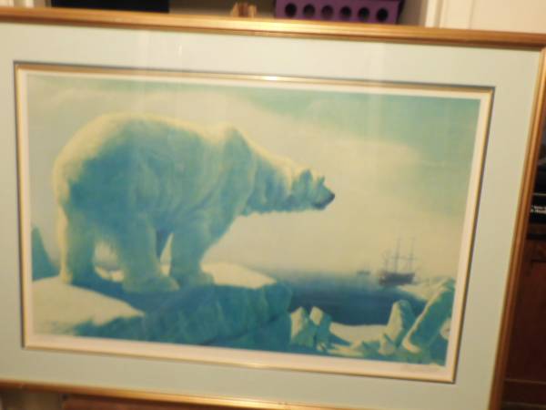The Invaders  --Polar Bear--Machetanz Print 1