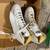 Riedell leather ice skates Sz 5 1 thumbnail