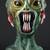 ALIEN BUST Huge One Of A Kind Prop RINA LINDEMUTH Makeup Artist LATEX 3 thumbnail