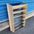 vintage 29" wall mount metal 6 tray FILE holder filing folder 2 thumbnail